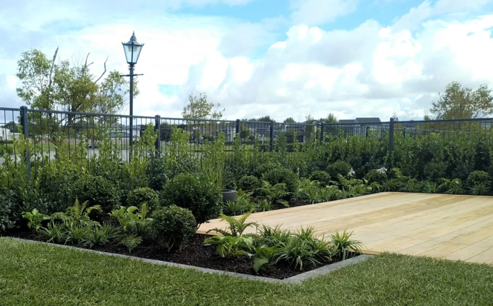 Residential landscaping in Auckland